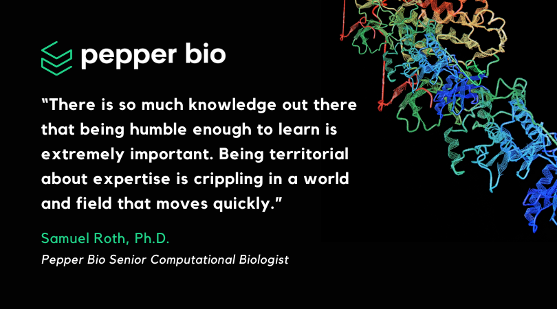 Read more about the article Q&A with Pepper Bio Senior Computational Biologist, Sam Roth